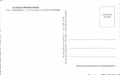 CPA Le Lifforal Mediterraneen Marseille Le Vieux Port et le Quai des Belges 