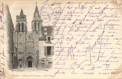 CPA Blois L'Eglise St Nicolas 
