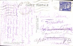 CPA Lisieux L'Avenue Ste Therese et la Cathedrale Ste Therese 