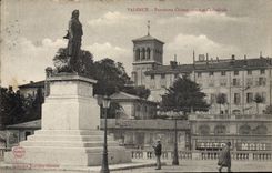 CPA Valence Panorama Championnet et Cathedrale 