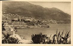 CPA Monte Carlo L'Entree du Port 