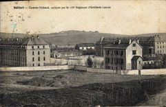 CPA Belfort Caserne Bechaud 188eme regiment d'artillerie lourde