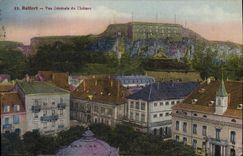 CPA Belfort Vue generale du Chateau 