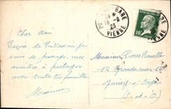 CPA Poitiers Vienne Vue generale sur le Clain 