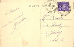 CPA Bourbon Lancy Thermal S et L Pont du Fourneau