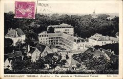 CPA Bourbon Lancy Thermal S et L Vue generale de l'Etablissement Thermal 