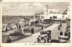 CPA Dieppe Quai Alexandre Dumas 