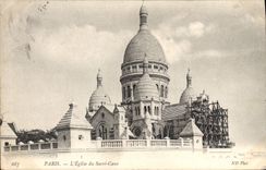 CPA Paris L'Eglise du Sacre Coeur 
