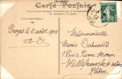 CPA Troyes Ancienne Abbaye de Saint Marlin