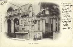 CPA St Florentin Jude de l'Eglise 