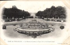 CPA Parc de Versailles Le Bassin de Latone le Tapis Verl et le Grand Canal 