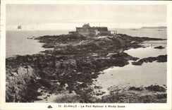 CPA St Malo Le Forft National a Maree basse 