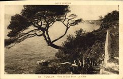 CPA Toulon Vers le Cap Brun la Cote 