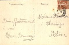 CPA Marseille Notre Dame de la Garde Effet de Nuages 