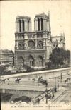 CPA Paris IV Notre Dame Le Pont de la Cite 