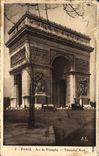 CPA Paris Arc de Triomphe Triumphal Arch 