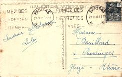 CPA Paris Arc de Triomphe Triumphal Arch 