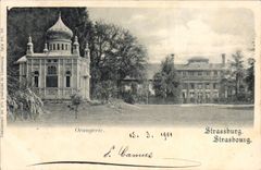 CPA Strasbourg Orangerie 