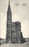 CPA Strassburg Munster Cathedrale 