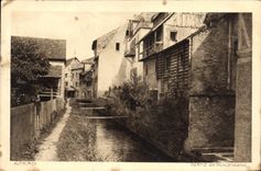 CPA Alkirch Partie am Muhlenkanal 