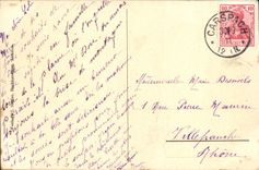 CPA Alkirch Partie am Muhlenkanal