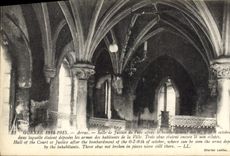 CPA Guerre Arras Salle de Justice de Paix 