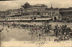CPA Biarritz Le Casino de la Plage 
