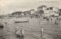 CPA Arcachon La Plage a Maree baute 