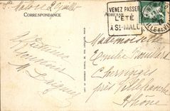 CPA Saint Malo Les Remparts Partie occidentale 