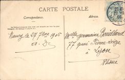 CPA La Lorraine Illustree Nancy Facade interieure de la Porte Stanislas 