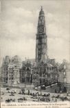CPA Arras l'Hotel de Ville et la Place de la Vacquerie 