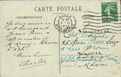 CPA Nancy Place Stanislas l'Hotel de Ville 