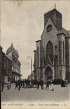 CPA Saint Brieuc l'Eglise Place Saint Guillaume 