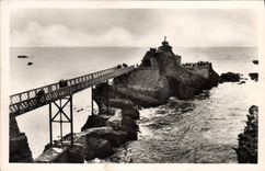 CPA Biarritz Le Rocher de la Vierge 