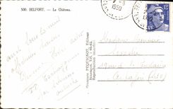 CPA Belfort Le Chateau 