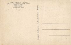 CPA Azay le Rideau I et L Le Chateau Cote Nord Est