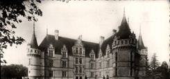 CPA Azay le Rideu I et L Le Chateau National 