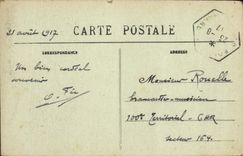 CPA Andre Delaistre Clair de Lune a Moret
