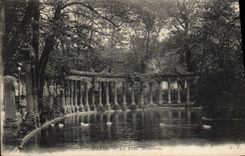 CPA Paris Le Parc Monceau 