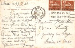 CPA Paris Pont Alexandre III Bridge 