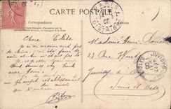 CPA Paris Avenue de la Grande Armee prise du pied de l'Arc de Tromphe 