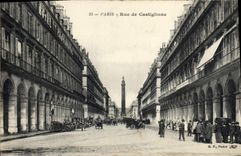 CPA Paris Rue de Castiglione 