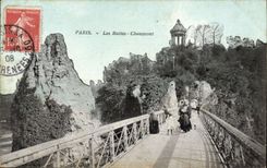 CPA Paris Les Buttes Chaumont 