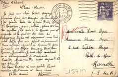 CPA Dijon L'Escalier de la Tour de Bar 