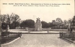 CPA Dijon Rond Pint du Parc Monument de la Victoire et du Souvenir 