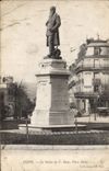 CPA Dijon la statue de F Rude place Darcy 