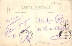 CPA Dijon jardin de l'Arquebuse l'Ille des Cygnes 