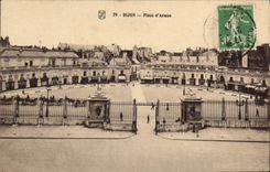 CPA Dijon place d'Armes 