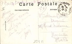 CPA Dijon la porte Guillaume et la rue de la Liberte 