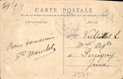 CPA Dijon la nuit tour de l'ecole de Droit Ancien Beffroi 